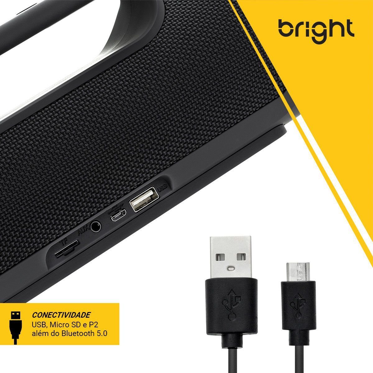 Caixa de Som Bluetooth Bright C01