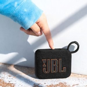 Caixa de Som JBL Go 4 Bluetooth à Prova D'água - Preta