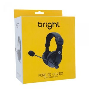 Headset com Microfone Bright para Home Office e Estudos
