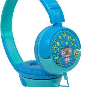 Fone de Ouvido Infantil Dobrável Colorido com Fio