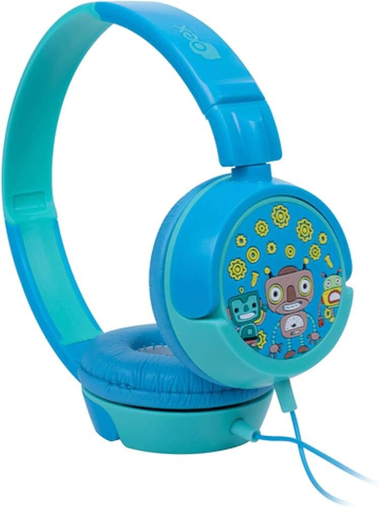 Fone de Ouvido Infantil Dobrável Colorido com Fio