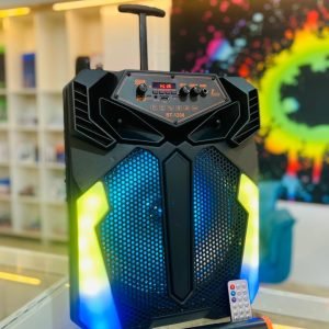 Torre de Som Bluetooth RGB com Rodas - Party Speaker