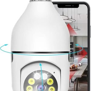 Lâmpada com Câmera de Segurança WiFi E27